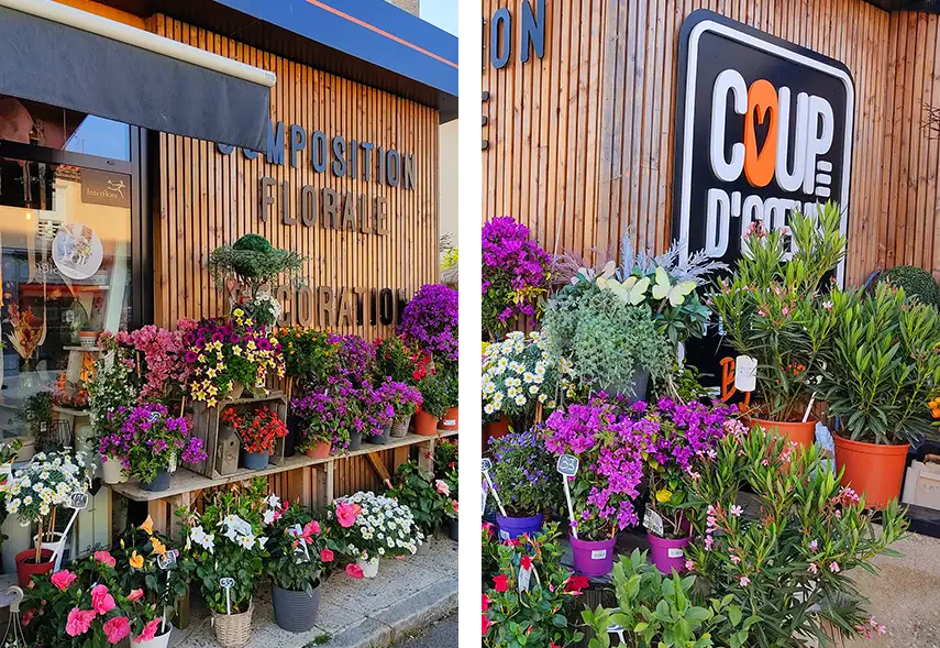 fleuriste, décoration florale à L'Hébergement et Chavagnes-en-Paillers